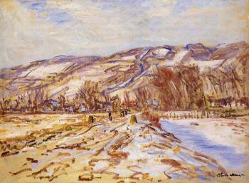 Claude Oscar Monet : Winter at Giverny II